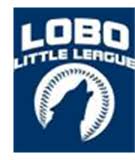 logo for Lobo Little League 