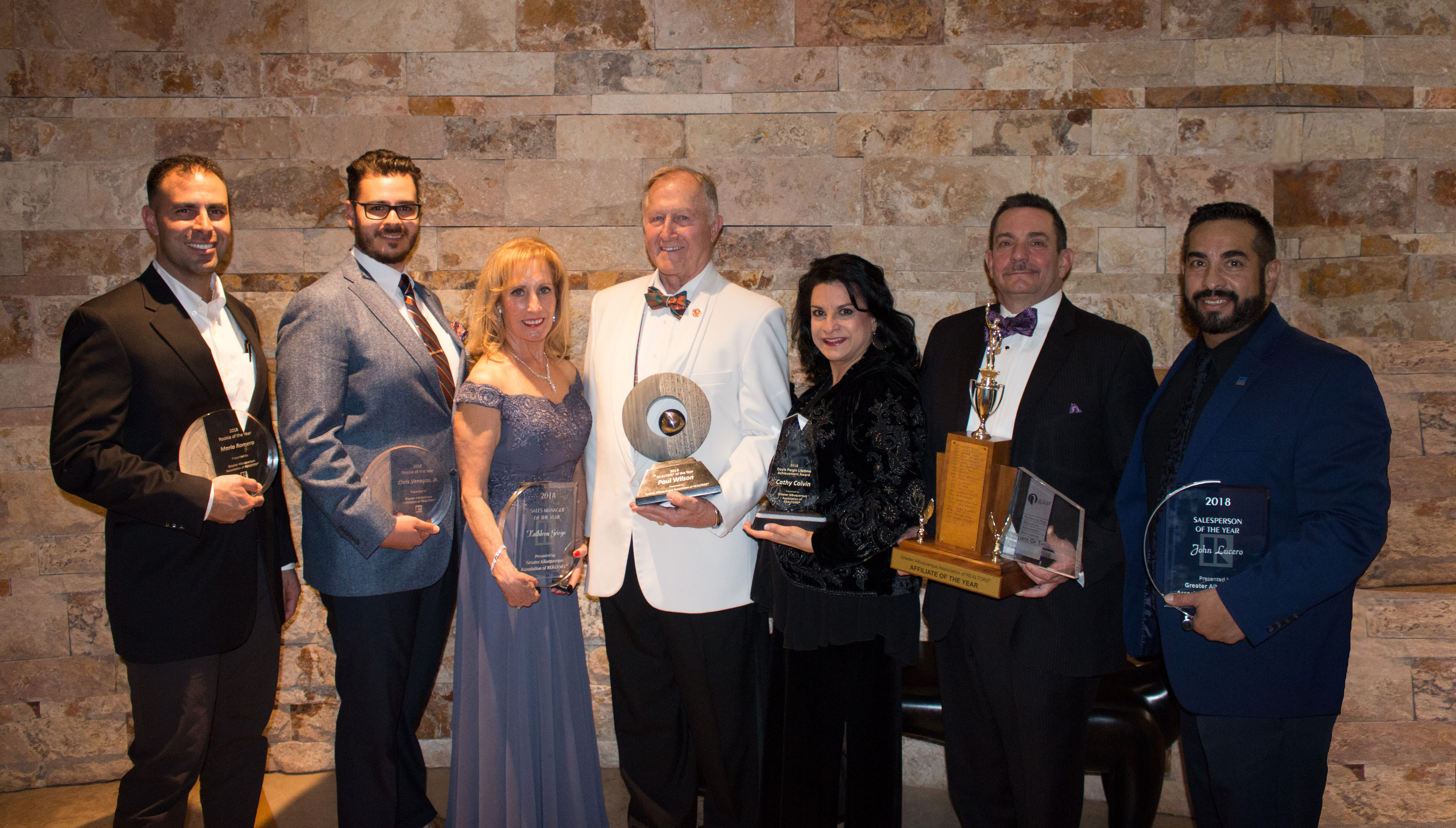 Awards Gala Winners for 2018