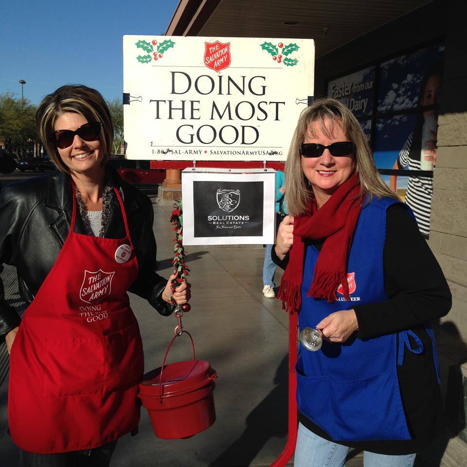 ABQ REALTORS® once again ring bells for the Salvation Army