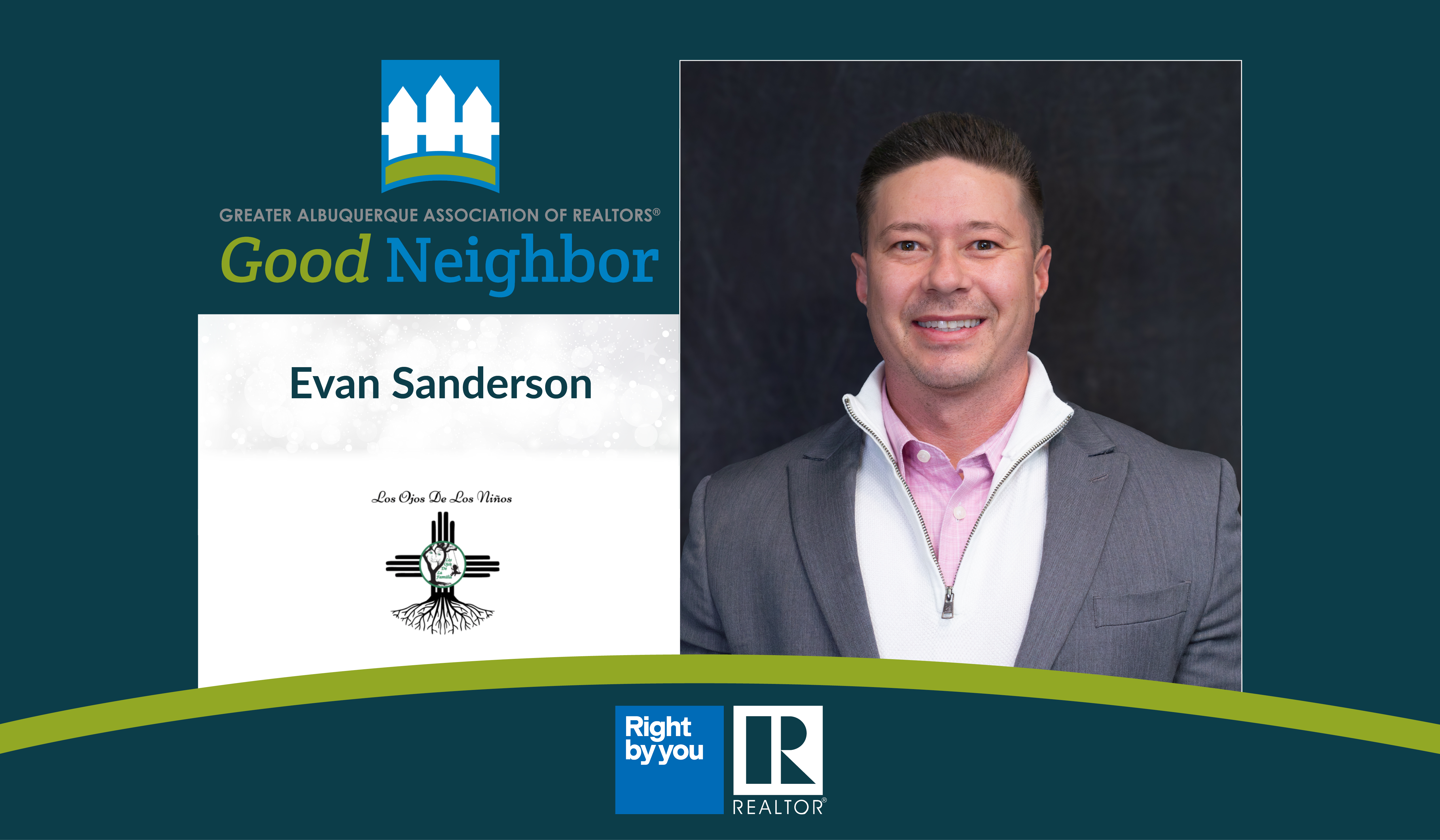 Evan Sanderson is a Good Neighbor