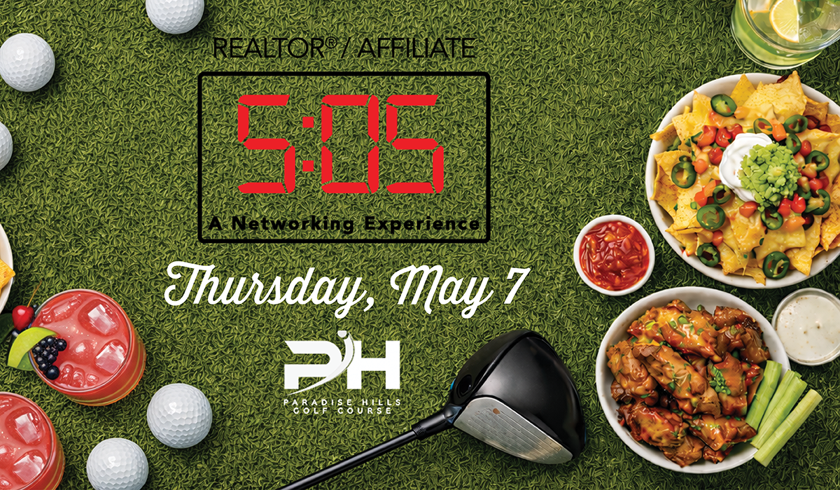Tee Up Your Networking at REALTOR®/Affiliate 5:05 ⛳️