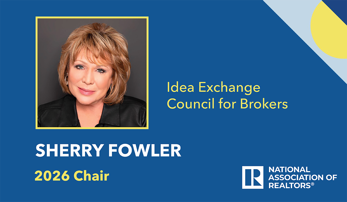 Sherry Folwer Named Chair of NAR Committee for 2026