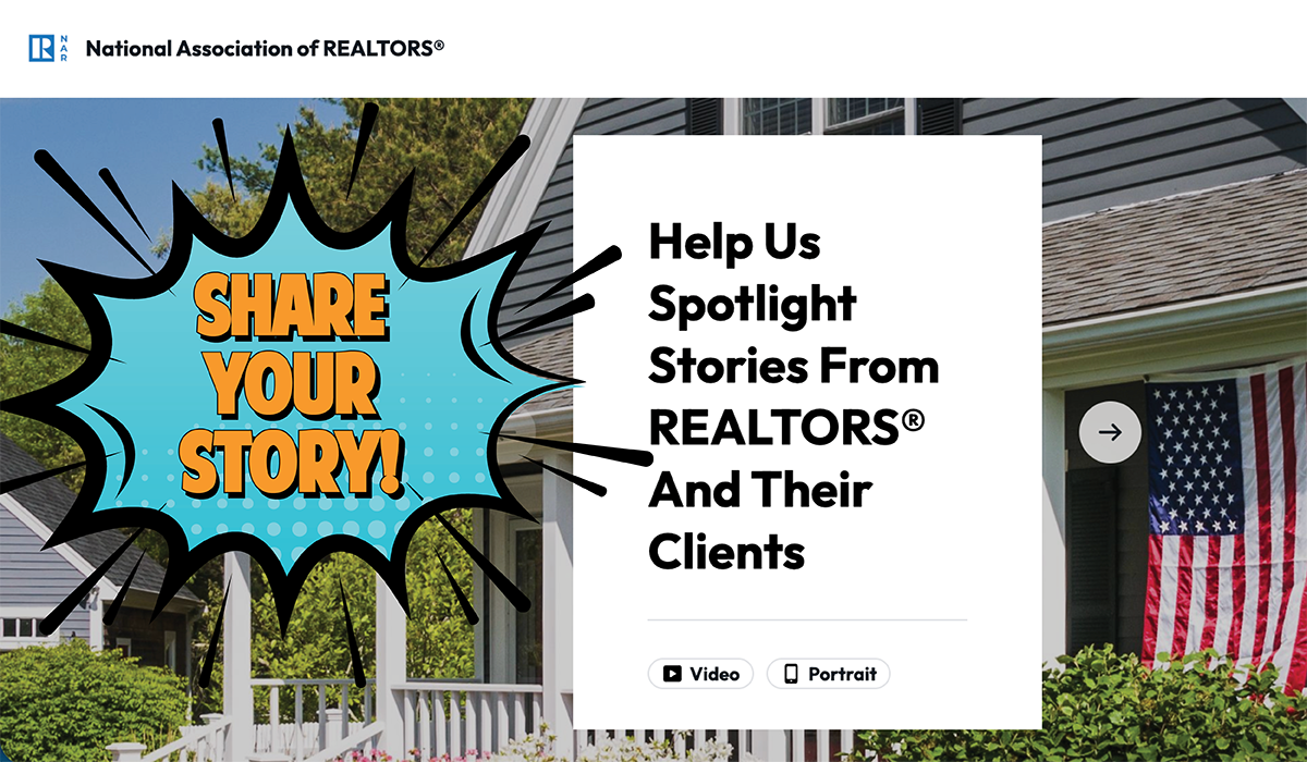 Have a Story Worth Sharing? NAR Wants to Hear It
