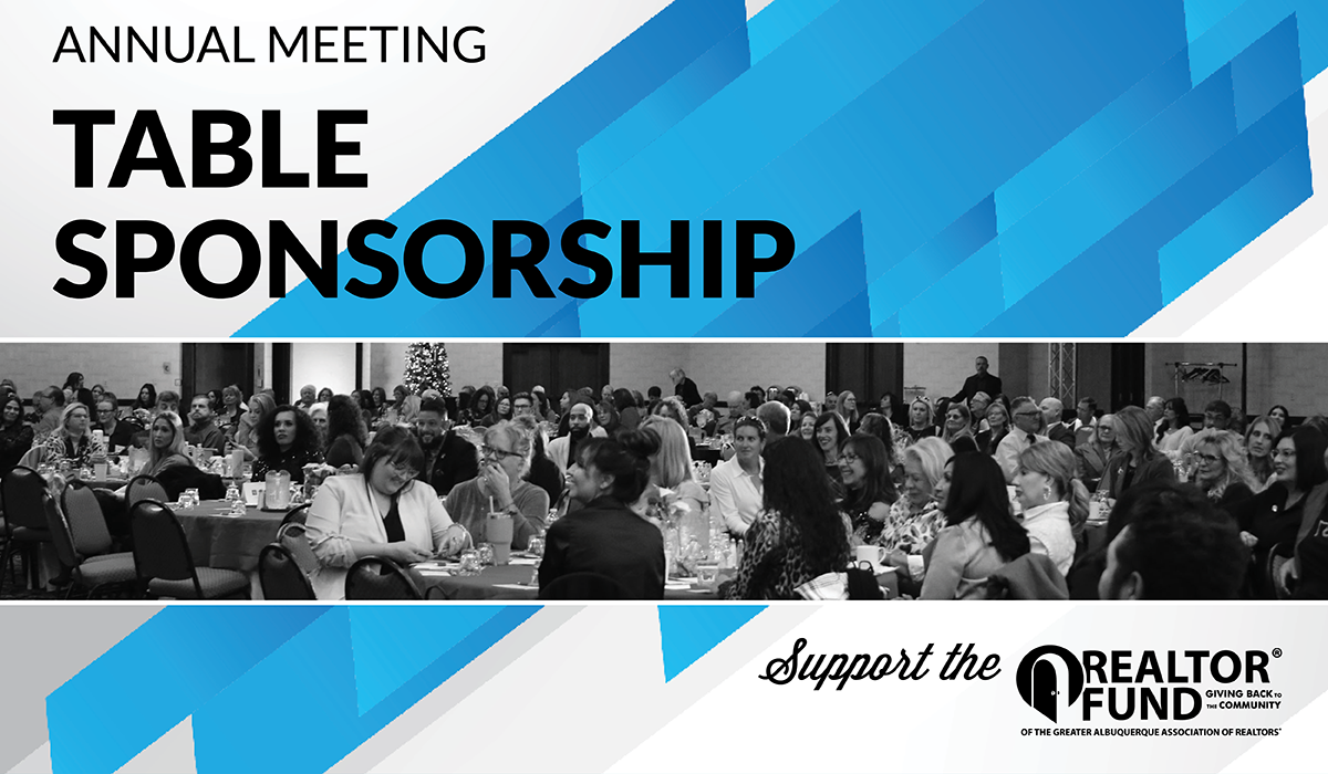 Reserve a Table for the 2025 Annual Meeting: Sit Together, Celebrate Together