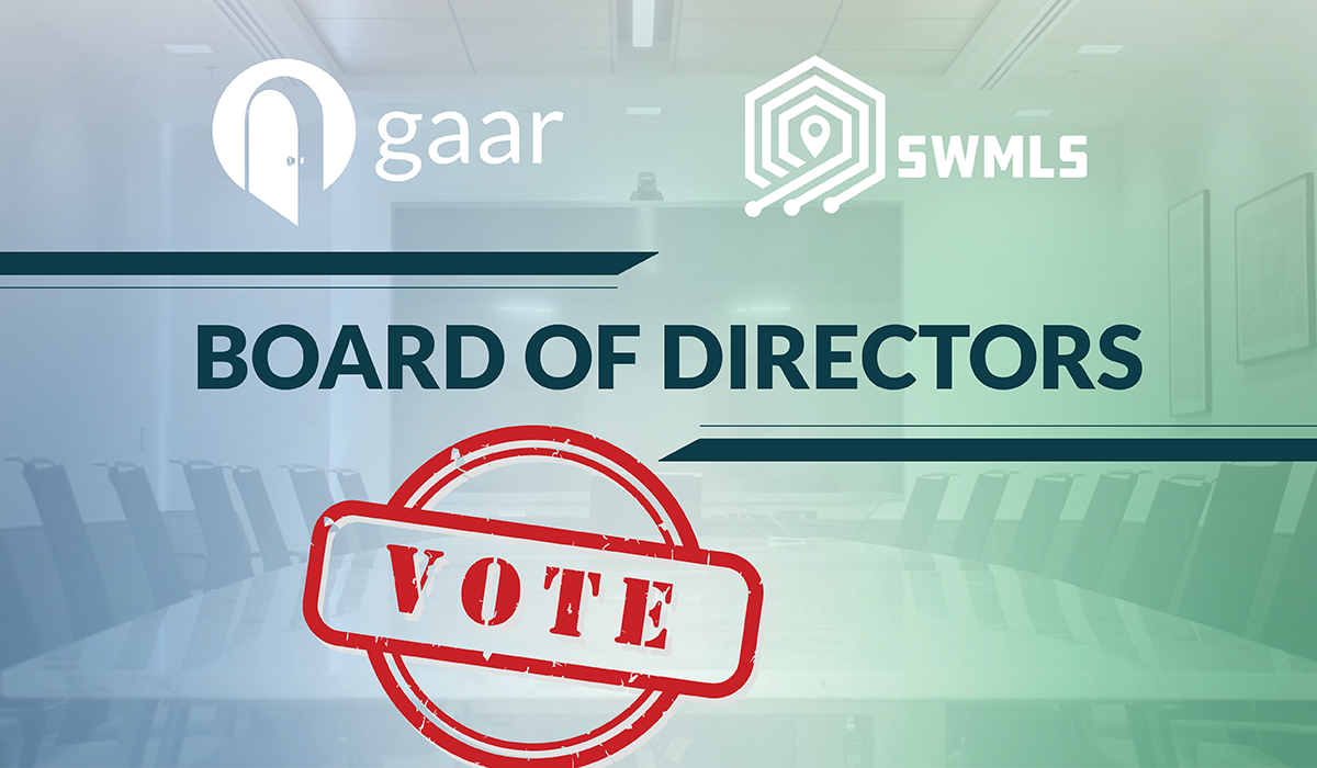VOTE for 2027 GAAR & SWMLS Leadership by Sunday, October 25th