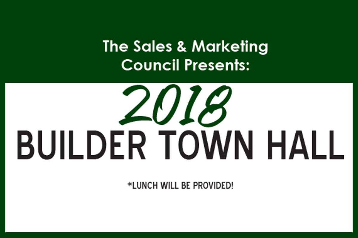 2018 Home Builders Town Hall