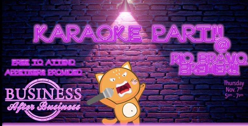 Karaoke with the Affiliates on Thursday, November 7th