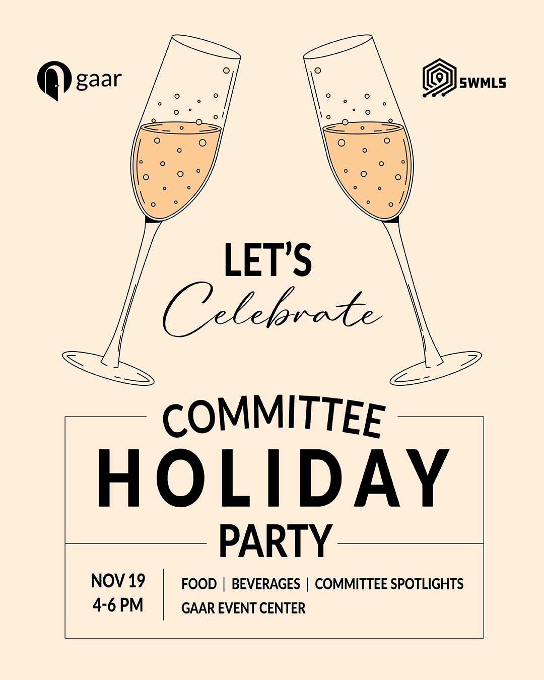 A New Way to Celebrate: One Big Holiday Party for All Committees!