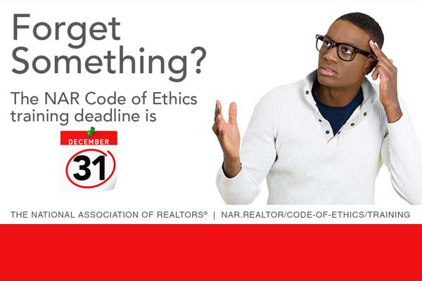 Code of Ethics Training Deadline…