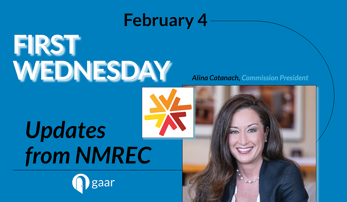 NMREC Update at February First Wednesday