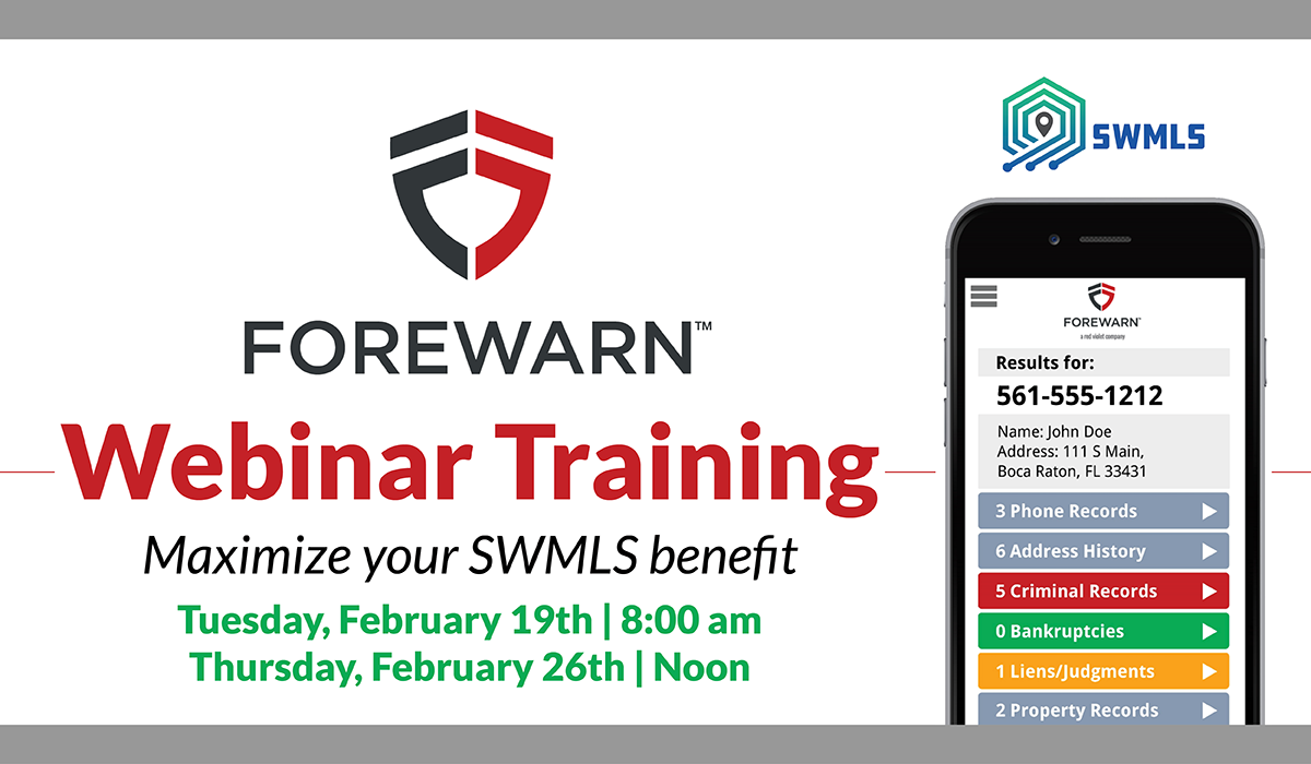 FOREWARN Training Webinars for February