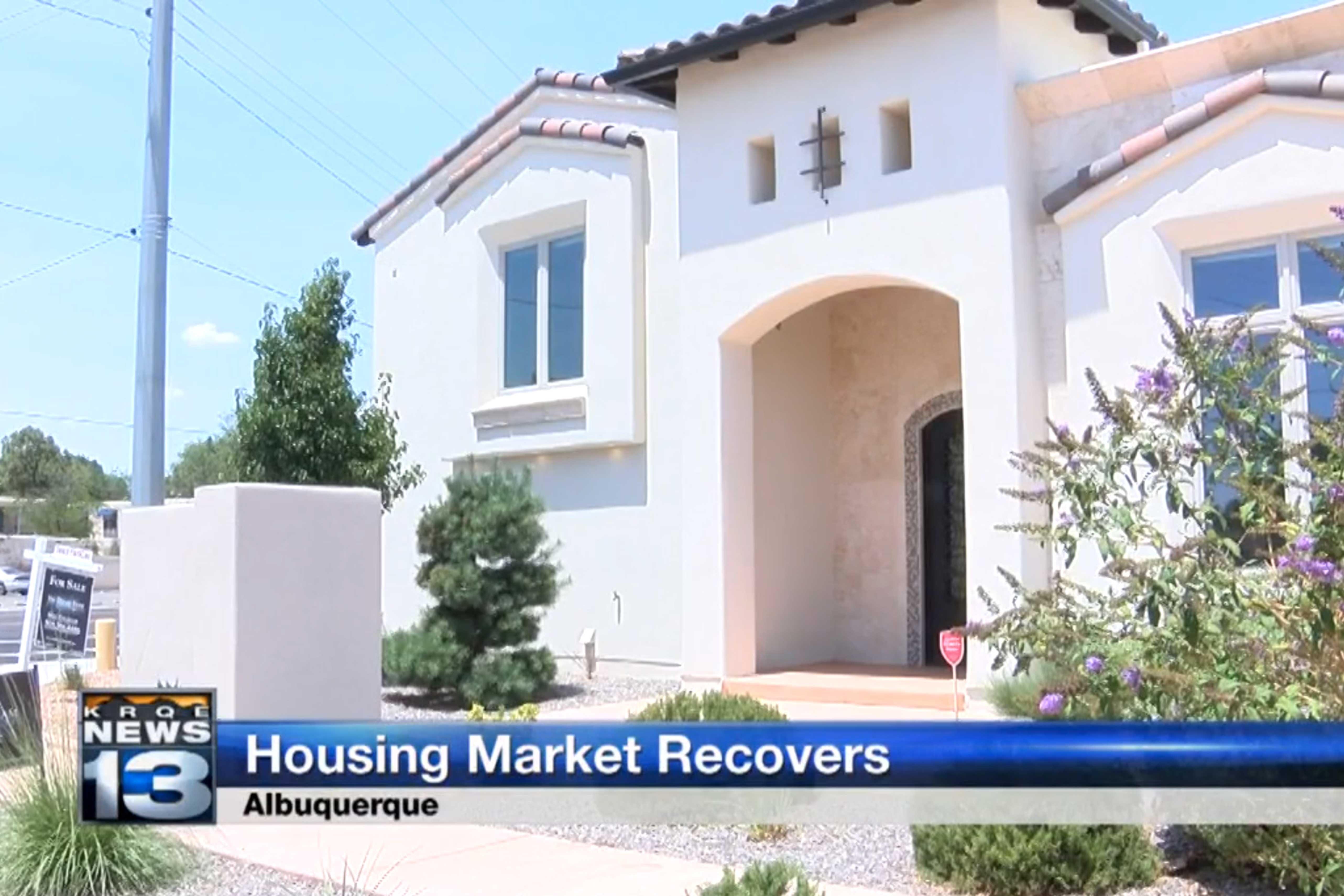 KRQE News: Albuquerque Housing Market on the Rise