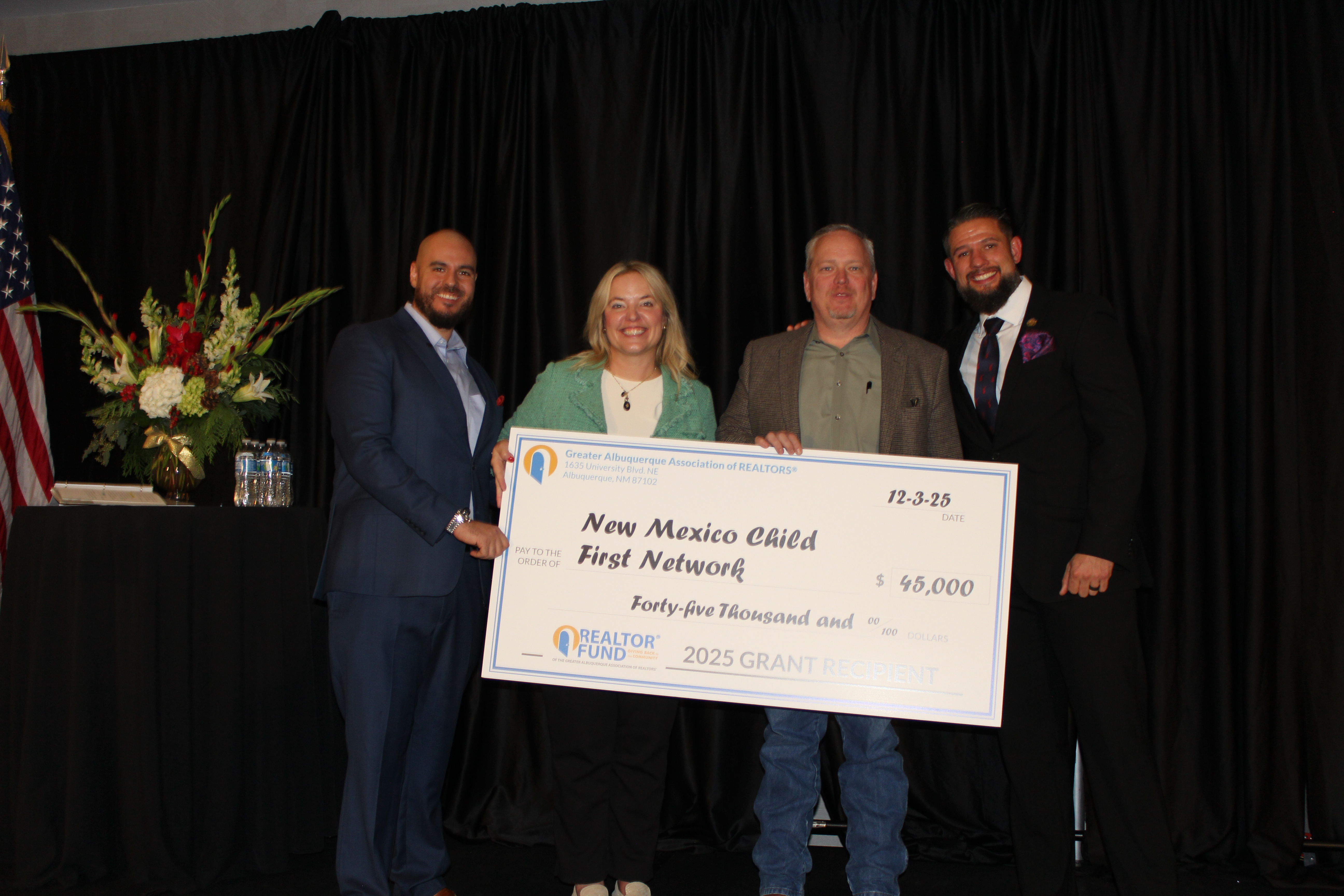 NM Child First Network Awarded $45,000 from GAAR REALTOR® Fund — Big Win for Foster Care in 2025
