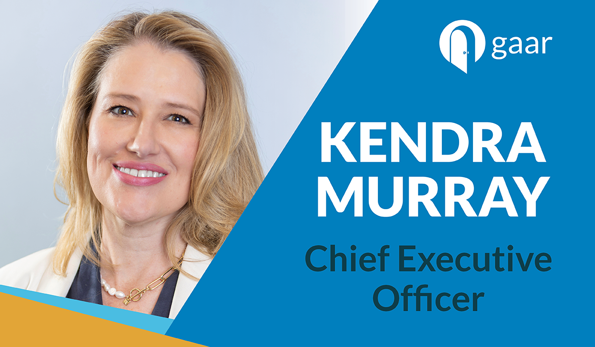 GAAR Welcomes Kendra Murray as Chief Executive Officer