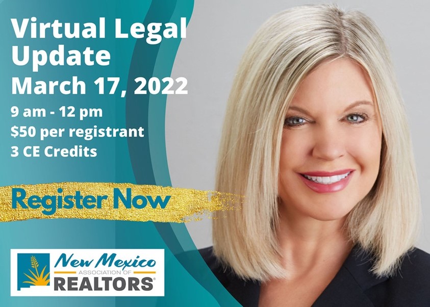 Legal Update with Ashley Strauss-Martin on March 17th