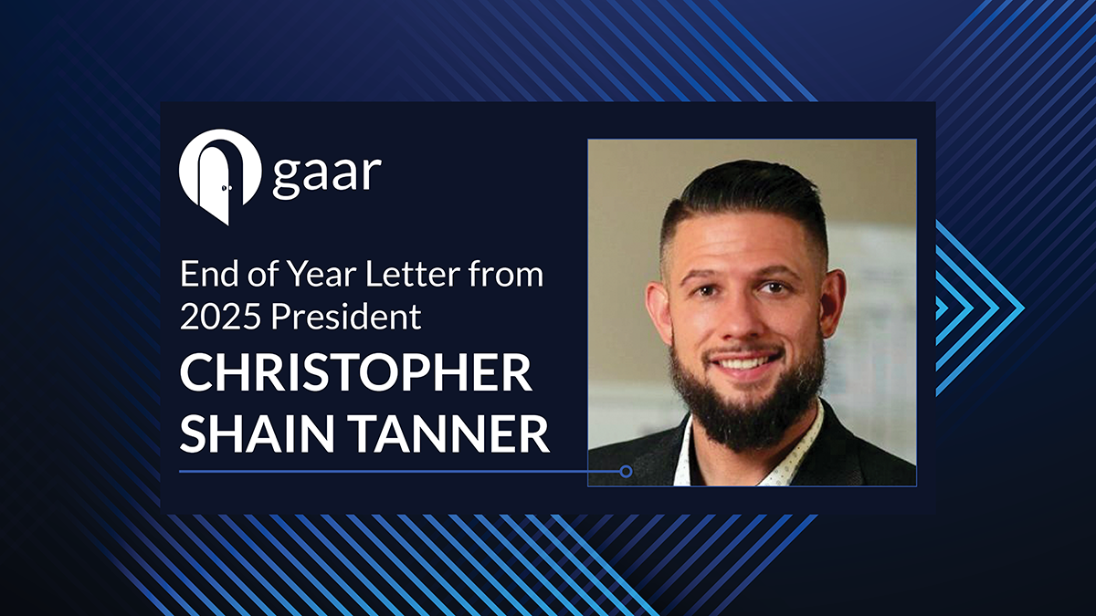 Serving with Purpose. Reflections from the 2025 GAAR President