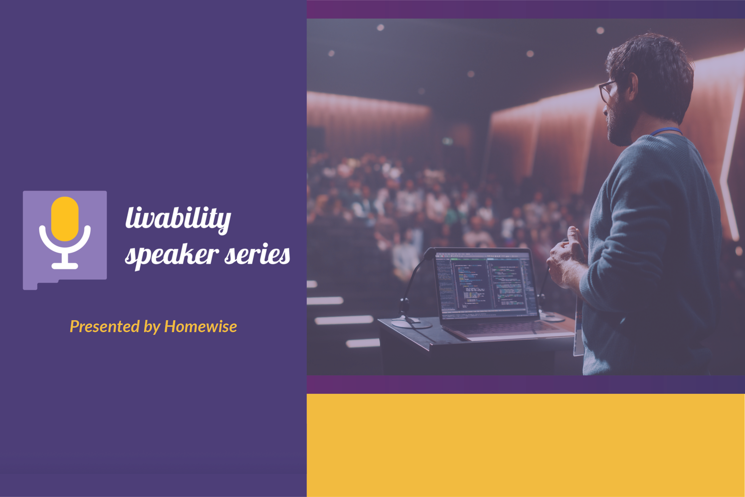 Homewise Livability Speaker Series Starts Wednesday March 11th