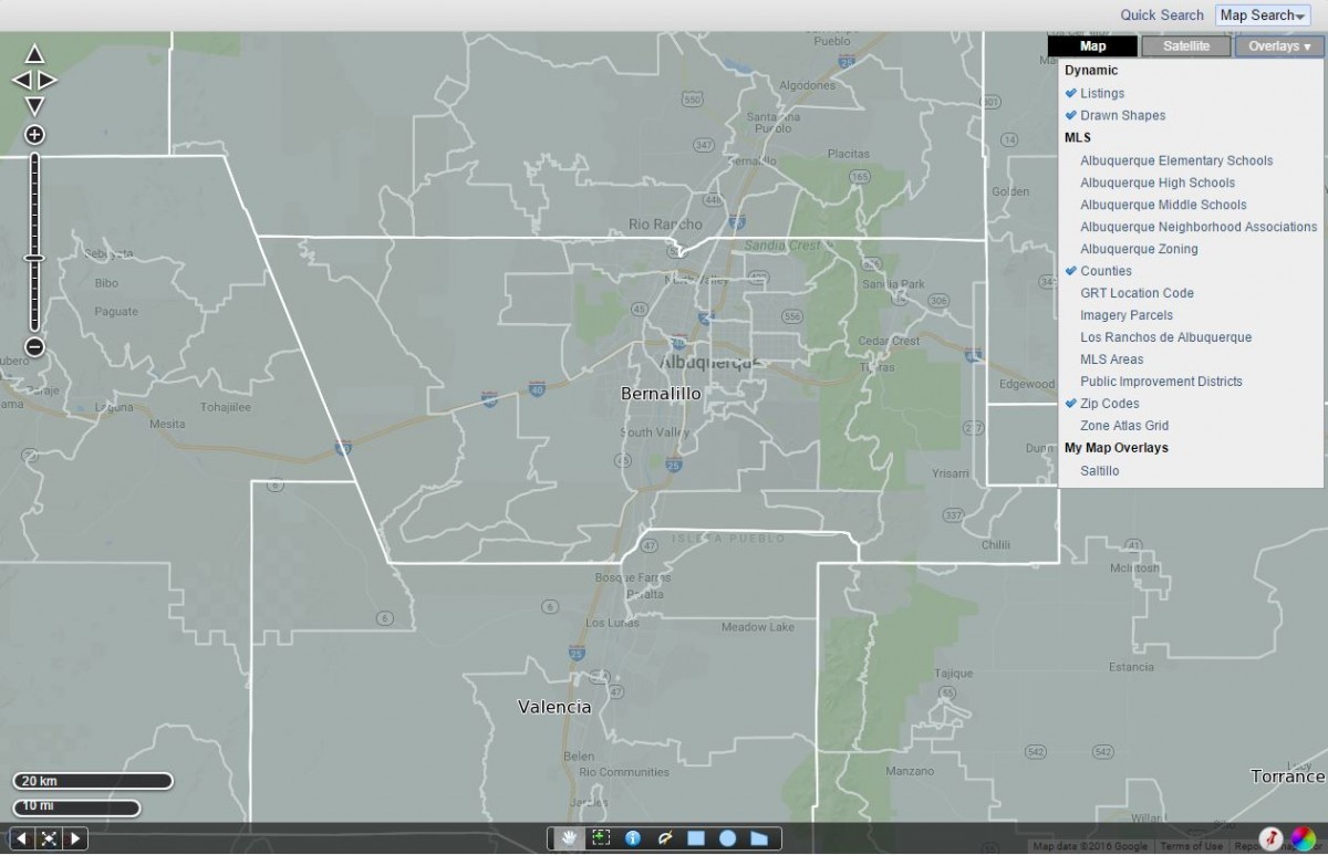 New SWMLS Feature: Multiple Map Overlays