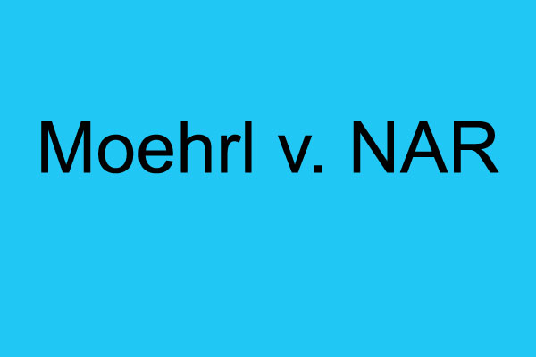 NAR Class Action Antitrust Litigation Update