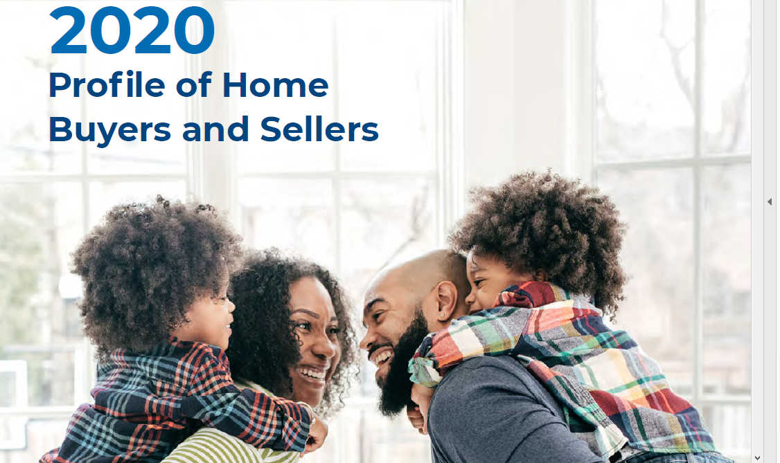 NAR Releases 2020 Profile of Home Buyers and Sellers