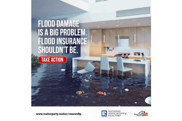 REALTORS®: Take 30 secs to tell Congress to renew the National Flood Insurance Program!