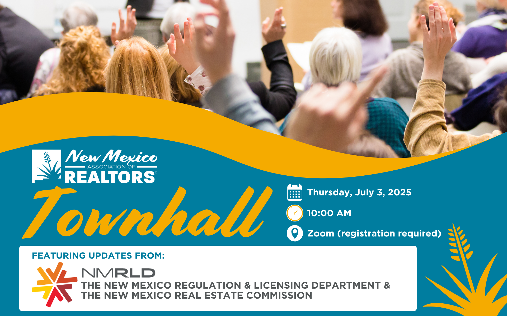 NMAR Townhall with NMREC on Thursday, July 3rd