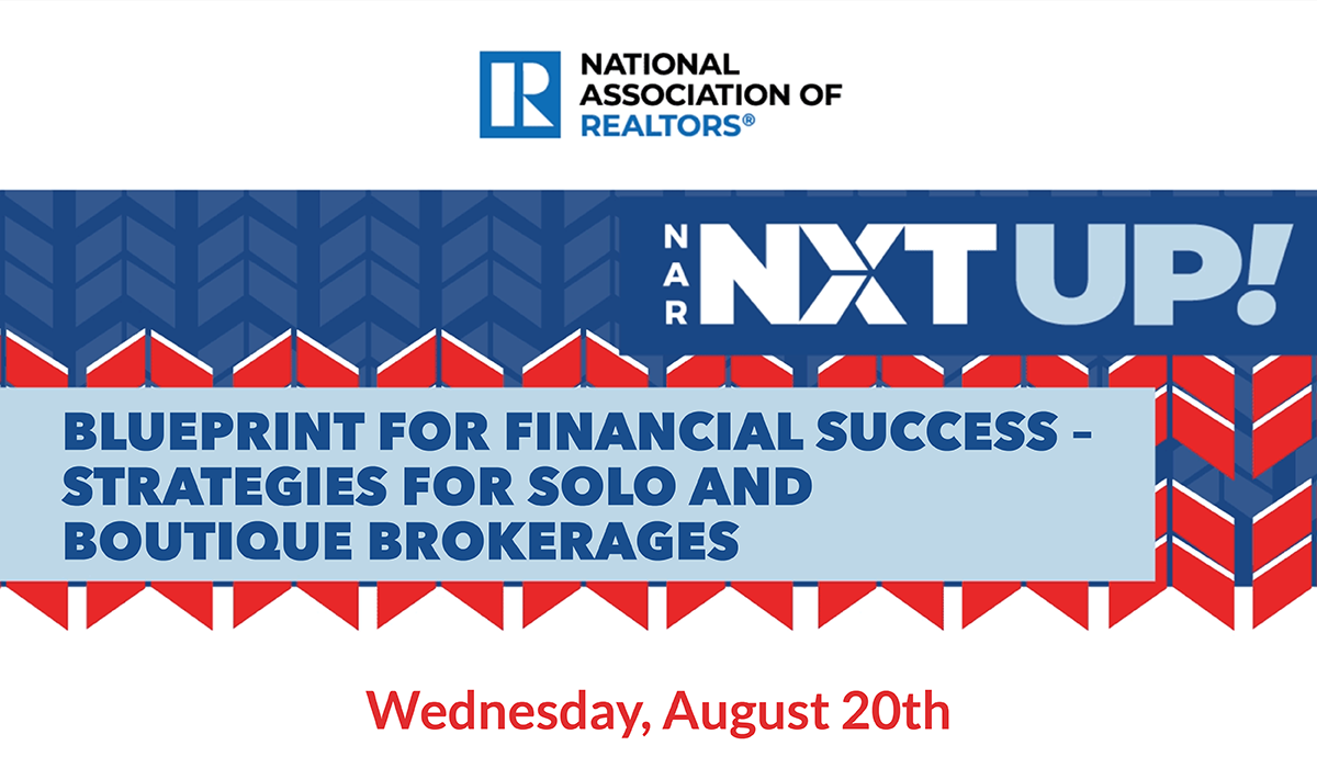 Register for Blueprint for Financial Success – Strategies for Solo and Boutique Brokerages