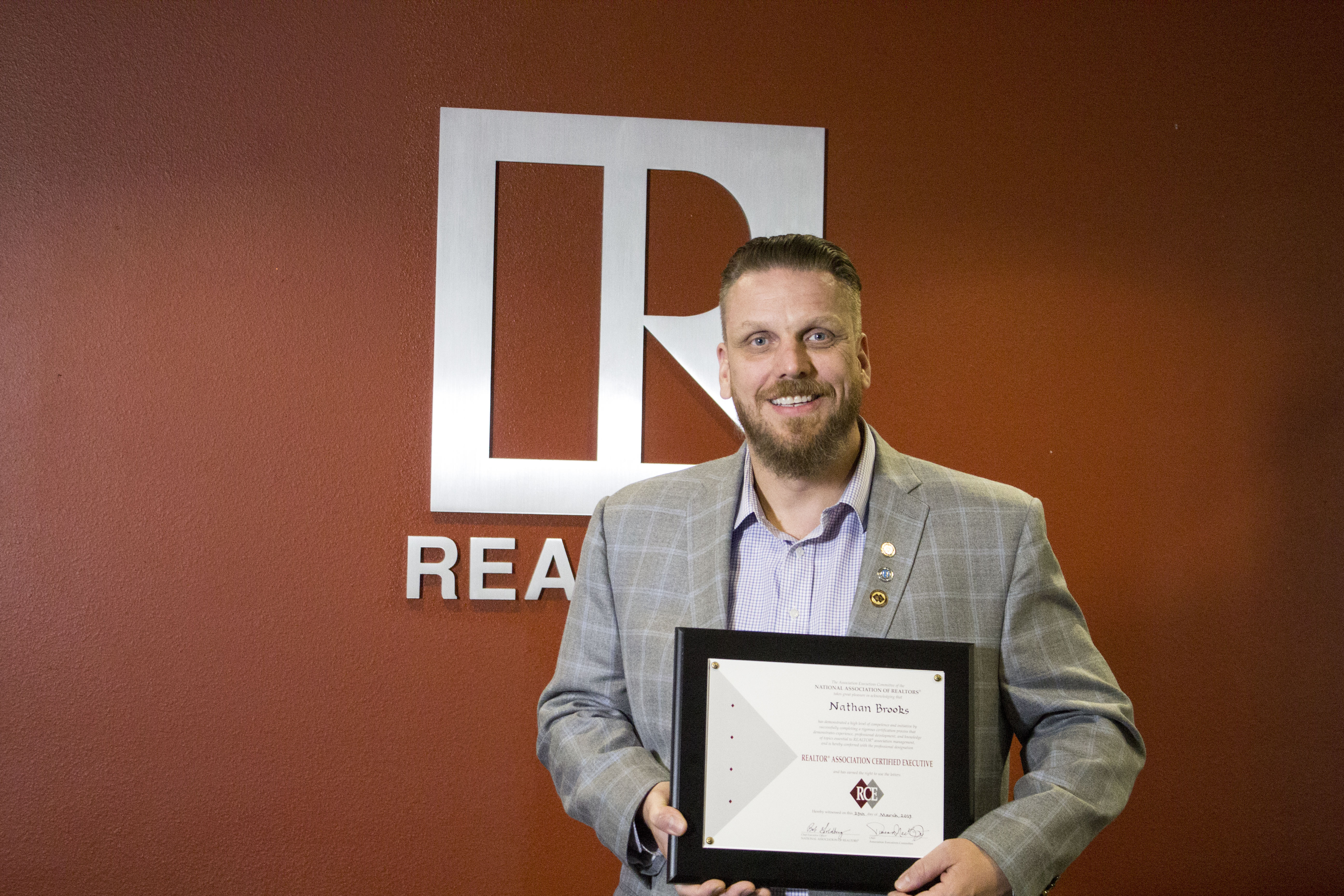 Nathan Brooks receives RCE Designation from NAR