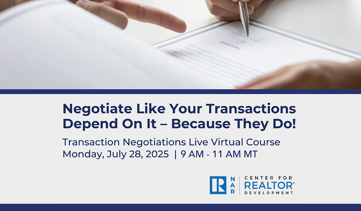 Negotiate Like Your Transactions Depend On It – Because They Do!