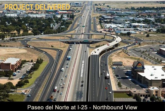 Paseo del Norte corridor awash with activity