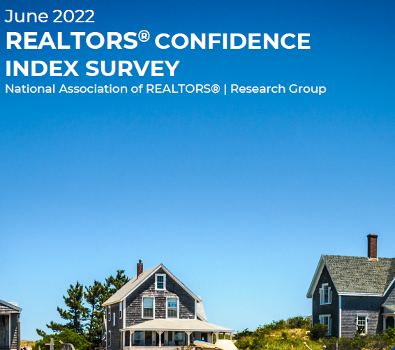 NAR: REALTORS® Confidence Index