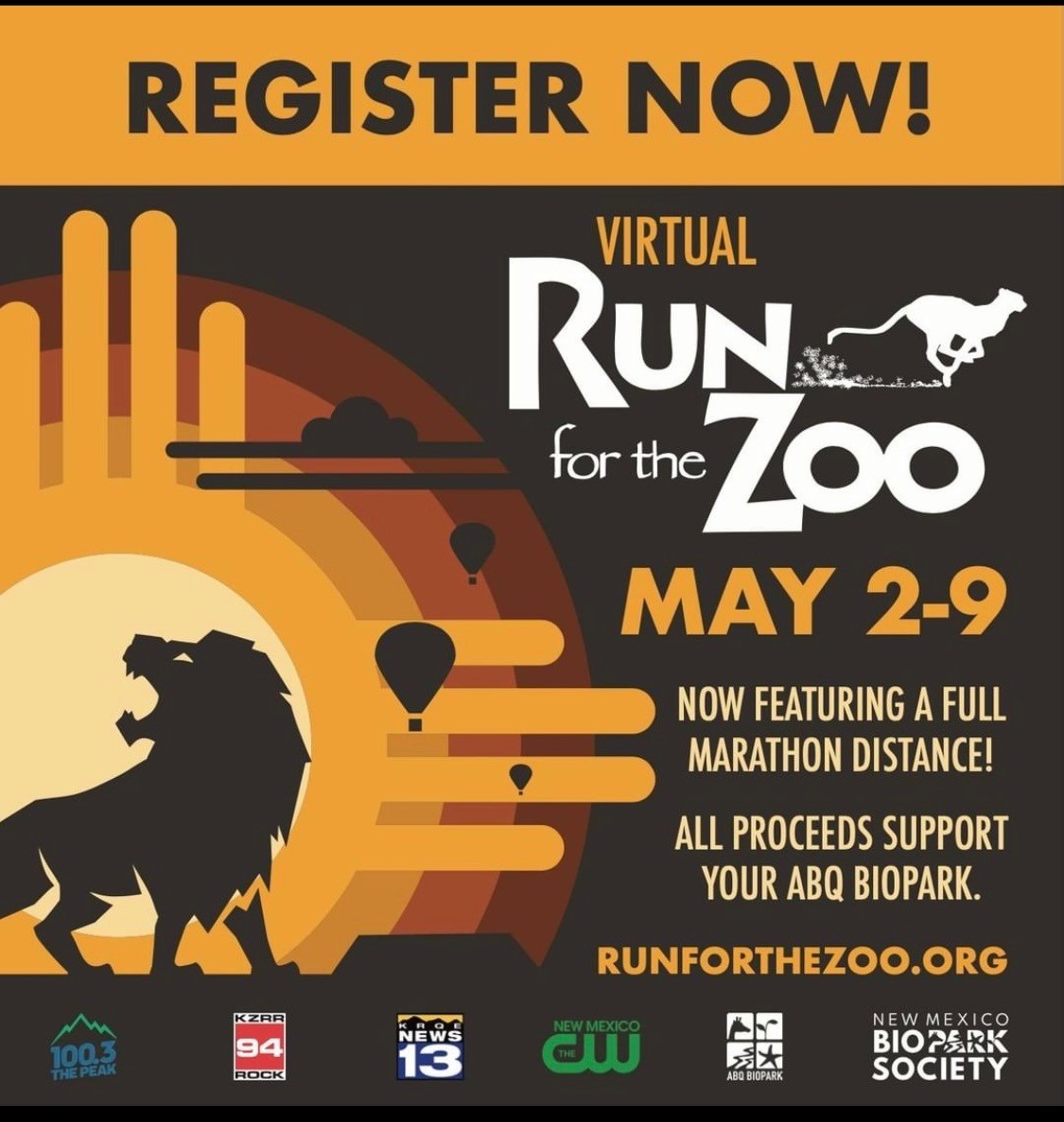 Support the 2nd Virtual Run for the Zoo