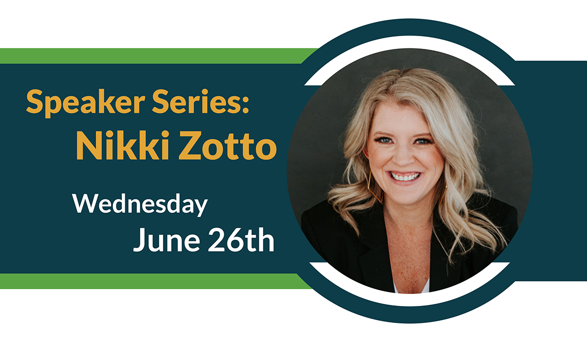 Speaker Series Features Nikki Zotto