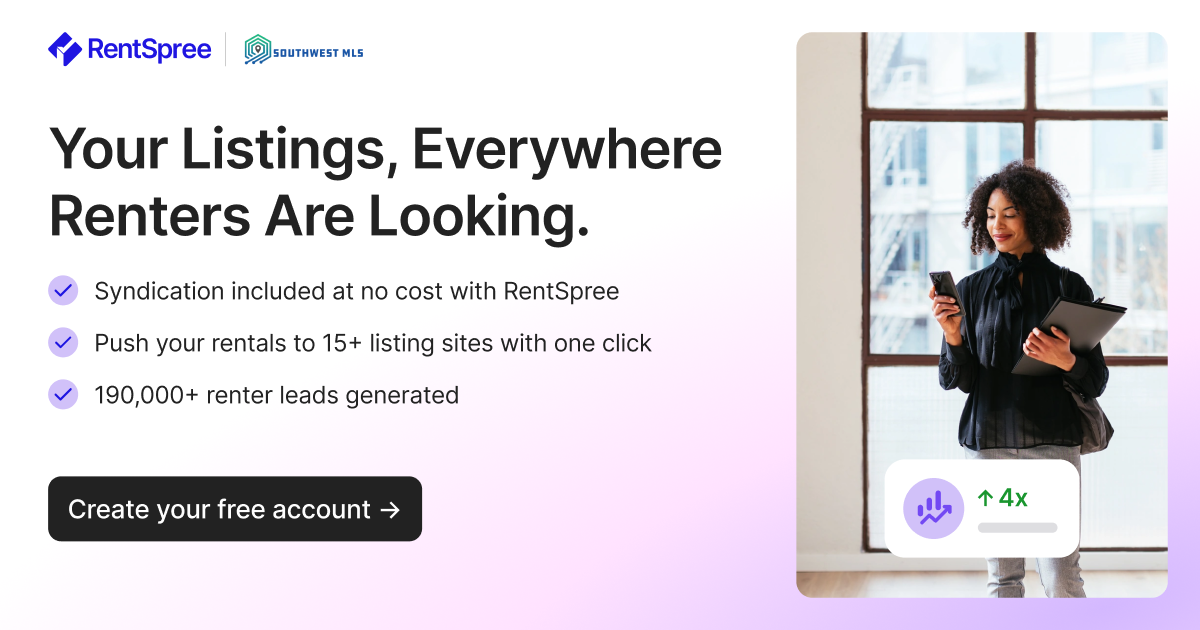 Get your listings in front of more renters, at no cost
