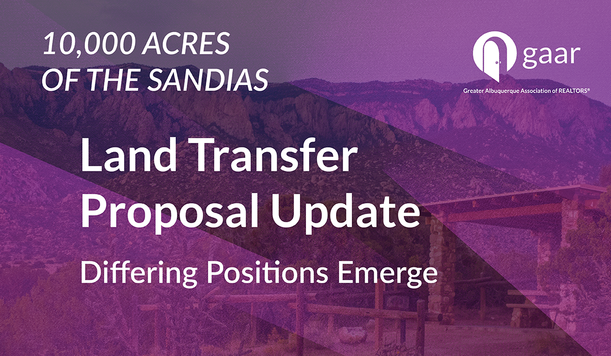 Sandia Mountains Land Transfer Update: New Developments