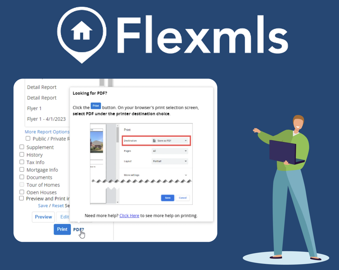Flexmls: Changes to Printing PDFs in Quick Search