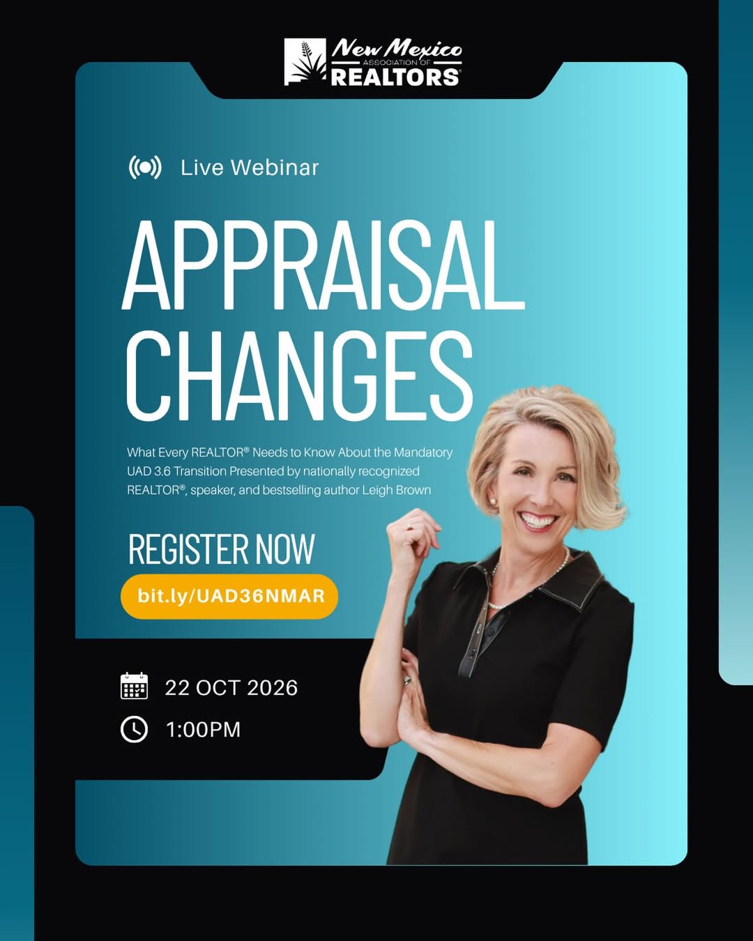 Get Ready for UAD 3.6: NMAR Hosts Live Webinar with Leigh Brown