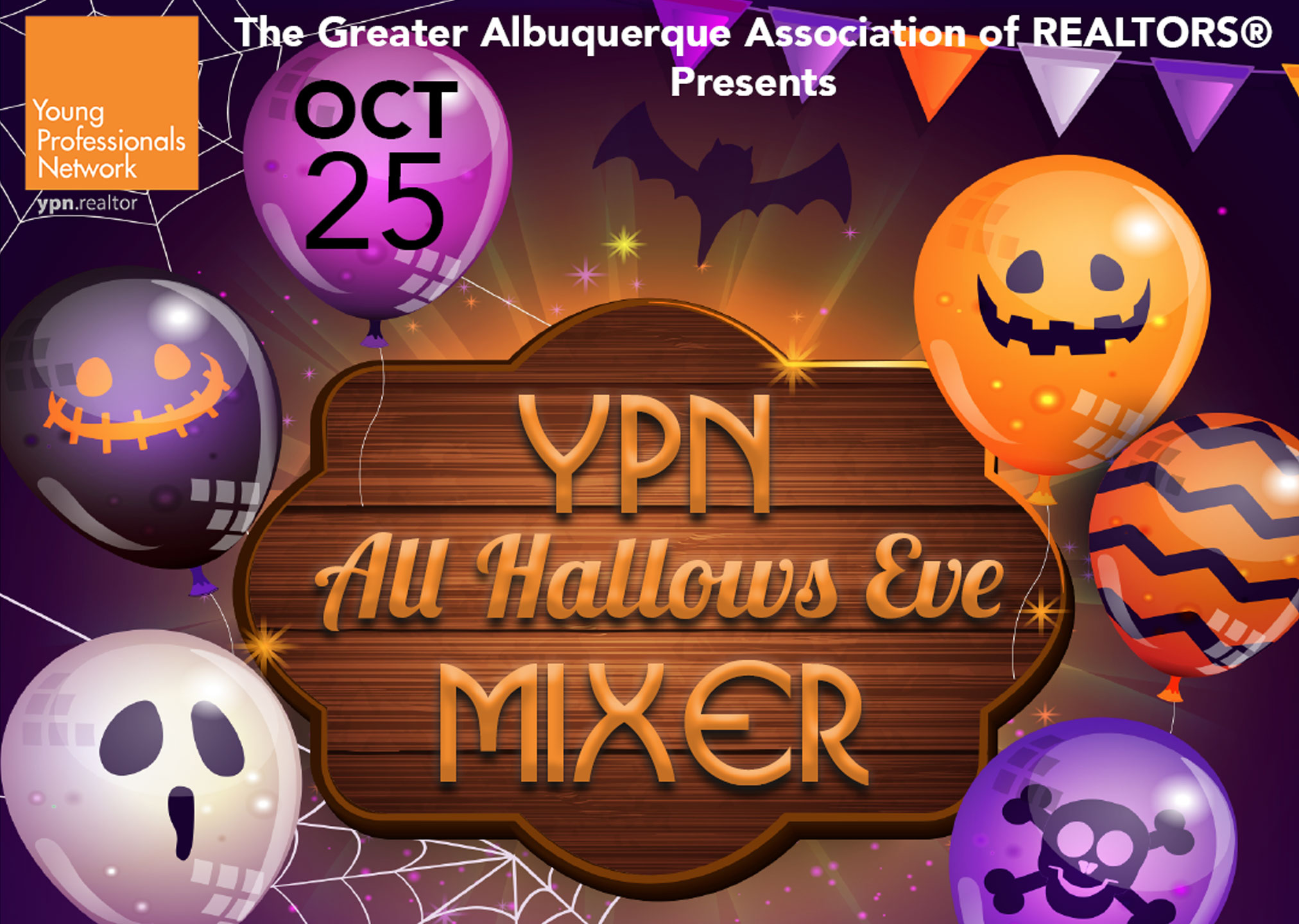 RSVP for YPN’s All Hallows Event on Friday, October 25th