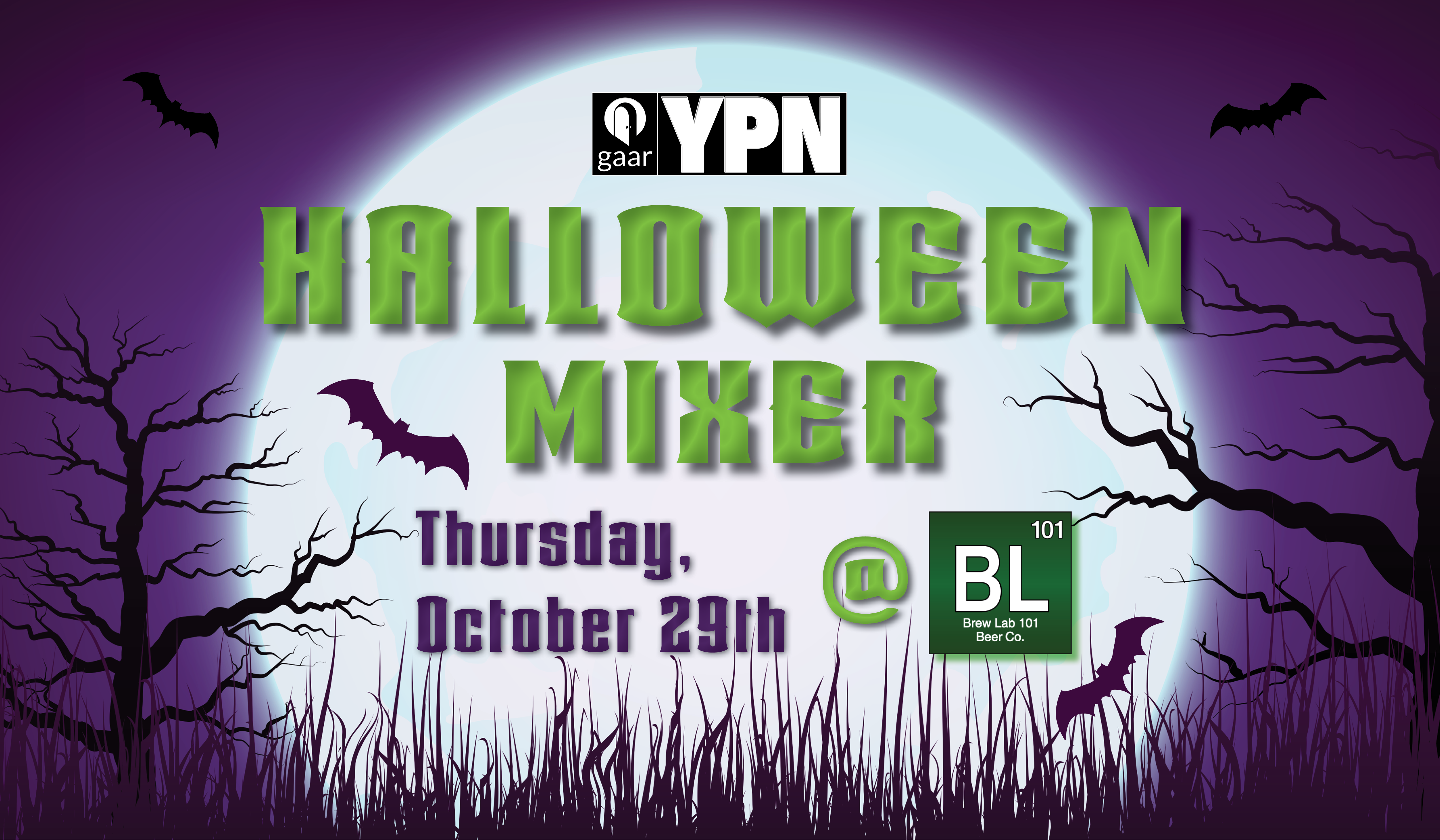 Get Spooky at the YPN Halloween Mixer