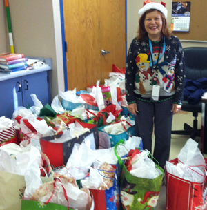 Members bring cheer to APS Angels