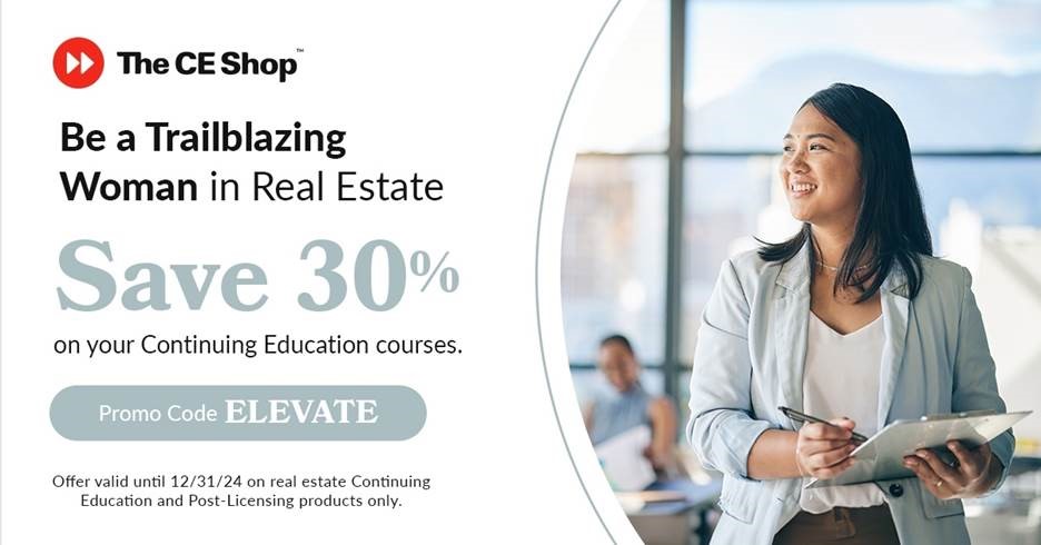 30% off CE Shop Courses thru 3/31/24