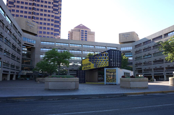 Albuquerque firm modifies shipping containers for homes, offices and underground bunkers