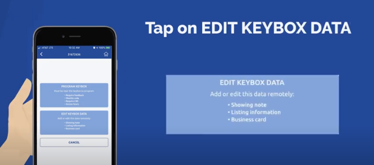 Edit Your Keybox Data