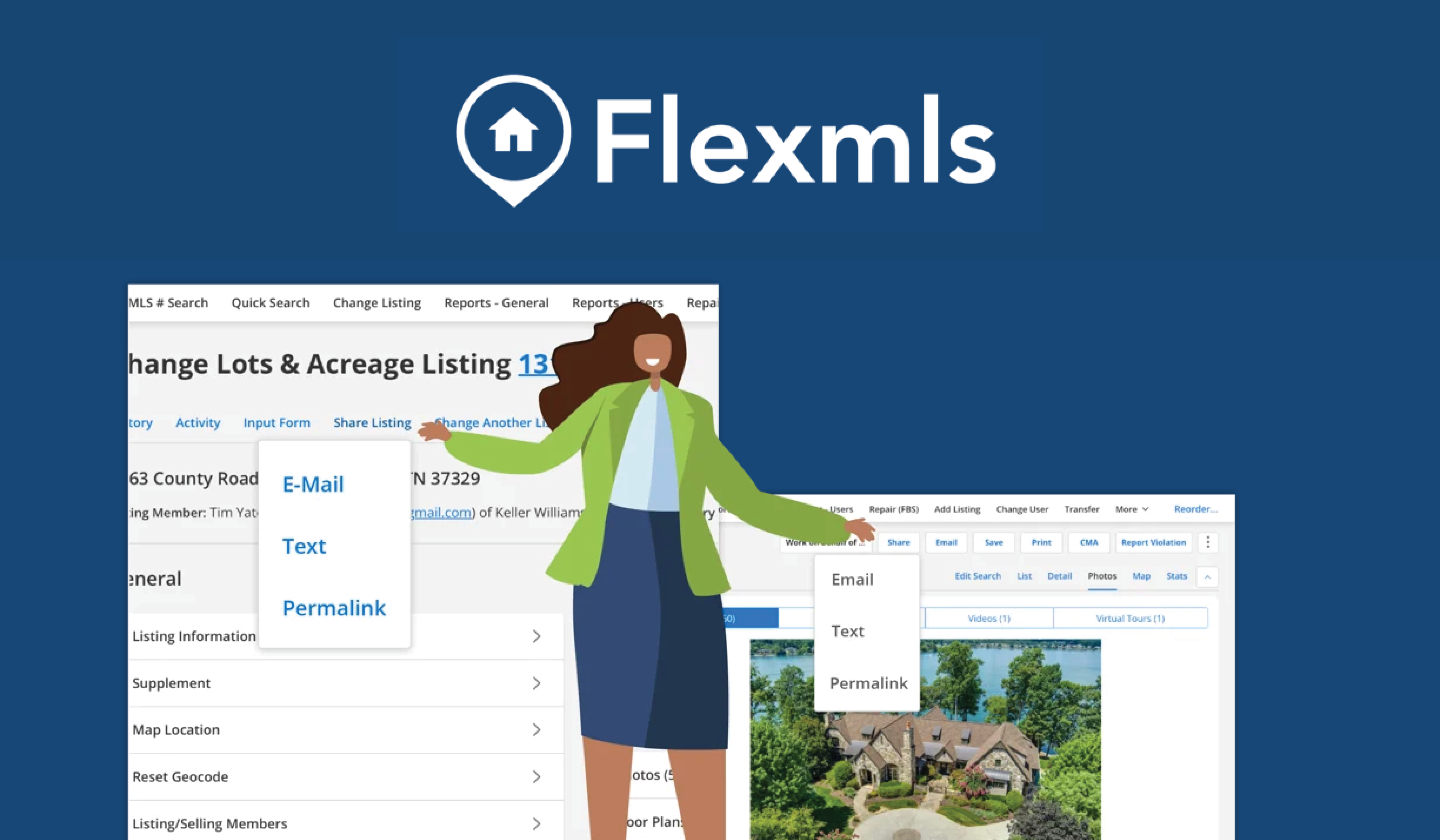 Simplified Listing Sharing on Flexmls Desktop