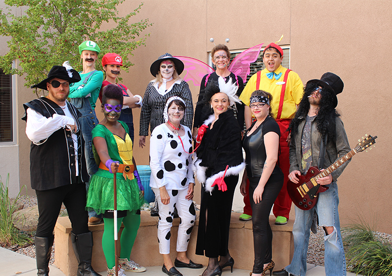 GAAR Staff in Halloween Costumes (2014)