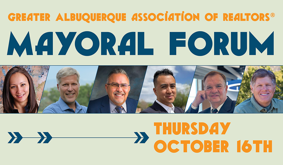 Who will be Albuquerque’s Mayor in 2026? Hear from the Candidates on October 16th.