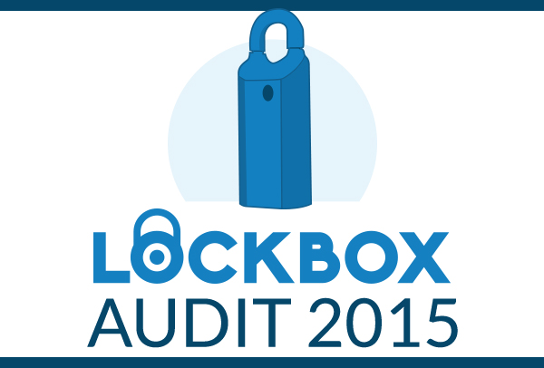 Don’t forget to confirm that you completed your lockbox audit