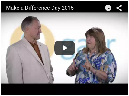 Make A Difference Day recap video with Paul Wilson and Rachel Donovan