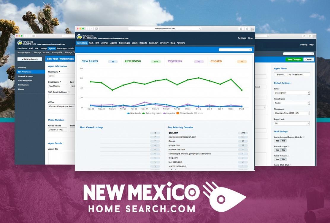 Updating your profile in NewMexicoHomeSearch.com