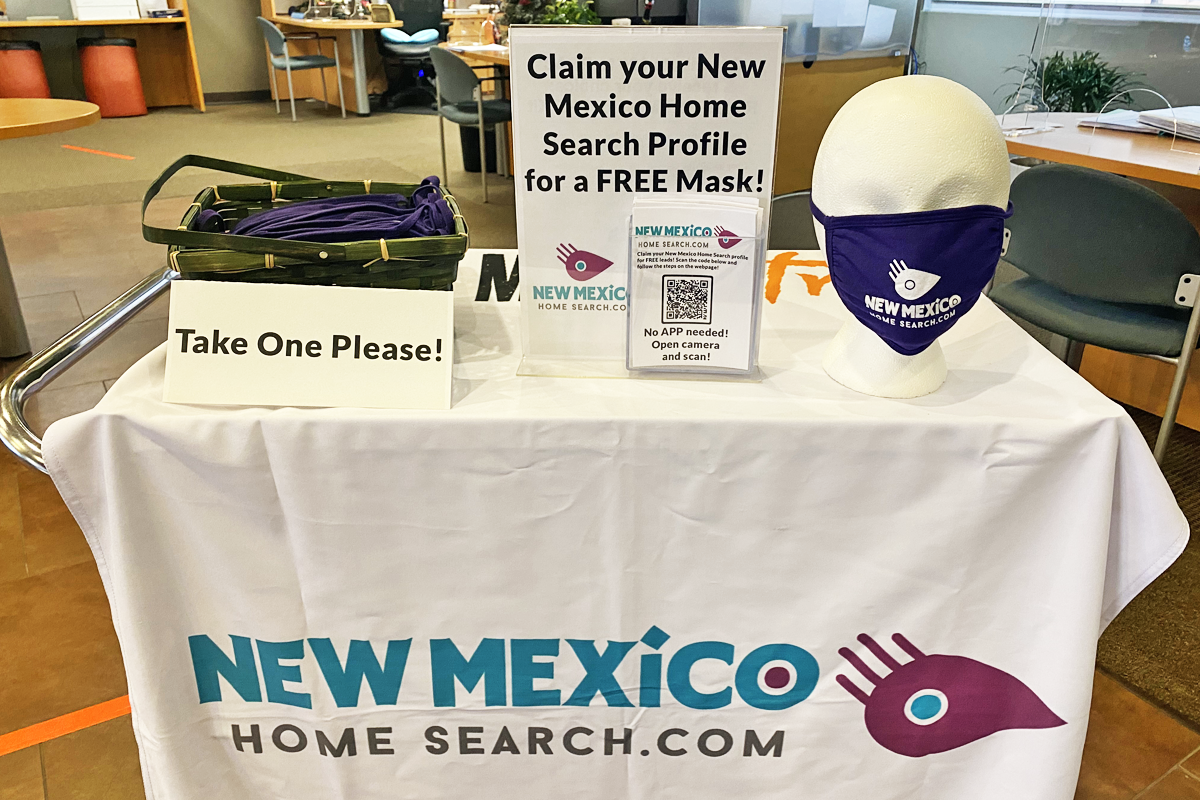 Get a FREE Mask: Claim Your New Mexico Home Search Profile